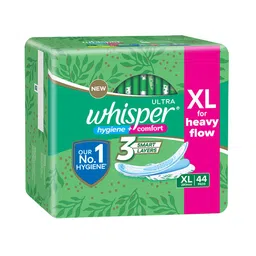 Whisper Ultra Hygiene+Comfort XL Sanitary Pads for Heavy Flow - 44 Pads-picture-22