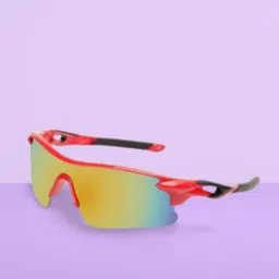 Sports Goggles (Red and Black)-image-0