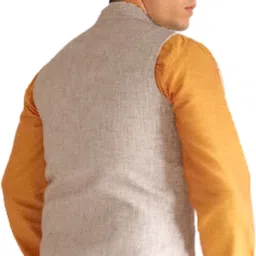 the motor way casuals Solid Men Waistcoat image 2