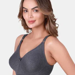 SKDREAMS Full Coverage Non Padded Cotton T-shirt Bra With All Day Comfort image 2