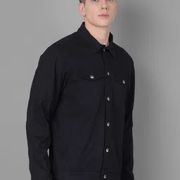 Canary London Spread Collar Cotton Denim Jacket image 3