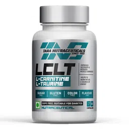 Tara Nutraceuticals LCLT L-Carnitine L-Taurine, 60 capsules Unflavoured image 3
