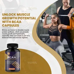 Vitaminhaat BCAA Xtreme Formula,  120 capsules  30 Servings  Unflavoured  image 3