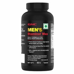 GNC Men's Staminol Max,  60 tablet(s)  Unflavoured -picture-22