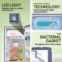 haier 185 L Direct Cool Single Door 2 Star Refrigerator image 2