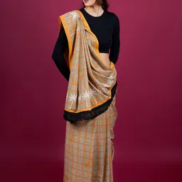 BUTA BUTI Floral Woven Design Pure Cotton Saree-picture-31