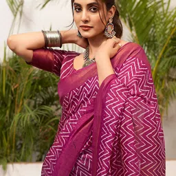 KALINI Printed Zari Saree-picture-36