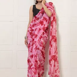 Mitera Ombre Pure Georgette Ready to Wear Saree-picture-20