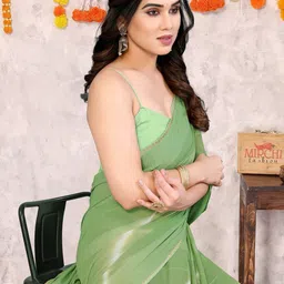 MIRCHI FASHION Tie and Dye Gotta Patti Designer Saree-picture-6