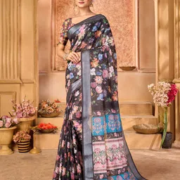 KALINI Floral Zari Saree-picture-18