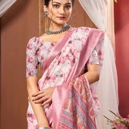 Varanga Ethnic Motifs Printed Zari Saree-picture-10