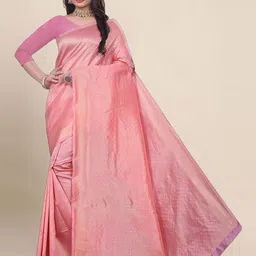Aldwych Woven Design Zari Banarasi Saree image 1
