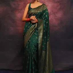KALINI Ethnic Motifs Banarasi Saree-picture-15