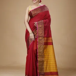 SLAGHA Zari Silk Cotton Saree-picture-23