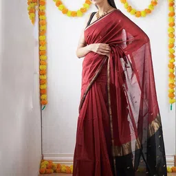 KALINI Woven Design Zari Banarasi Saree-image-73