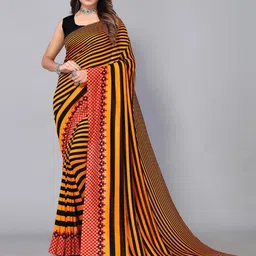 KALINI Striped Printed Saree-picture-35