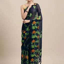 Rekha Maniyar Sequinned Pure Georgette Saree-image-20
