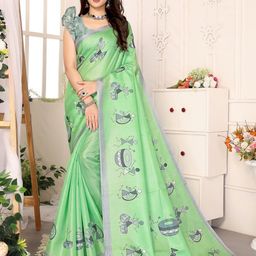 KALINI Warli Printed Saree-picture-1
