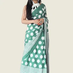 BUTA BUTI Pure Cotton Saree image 3