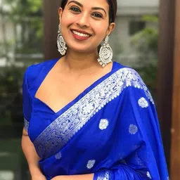 Aldwych Woven Design Ethnic Motifs Zari Banarasi Saree image 2