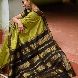 BerMondsey Zari Woven Design Banarasi Saree image 5