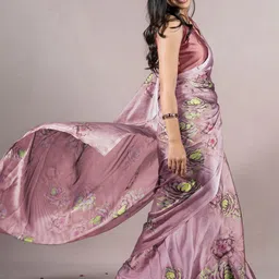 KALINI Floral No Border Saree image 3