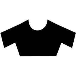 TROPWEAR Abstract Printed Pure Cotton Ikat Saree image 3