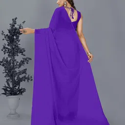 moda rapido ANAND SAREES Poly Georgette Saree image 3