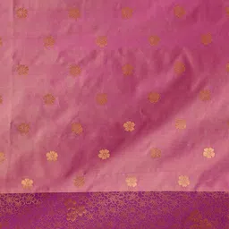 MIMOSA Floral Woven Design Zari Art Silk Kanjeevaram Saree image 4