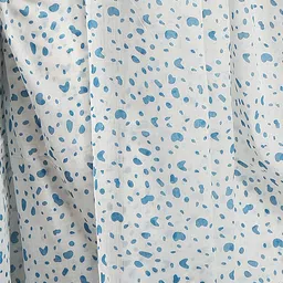 WoodenTant Abstract Printed Pure Cotton Khadi Saree With Blouse Piece image 4