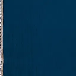 FORKEY Embroidered Kasavu Saree image 3