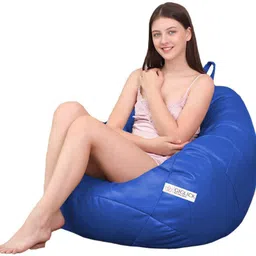 giglick 4XL Bean Bag With Footrest Bean Bag Chair With Bean Filling image 3