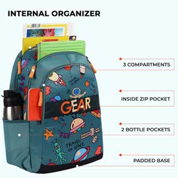 Gear Kids Graphic Printed Backpack image 2