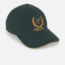 Peter England Men Embroidered Acrylic Visor Cap image 2