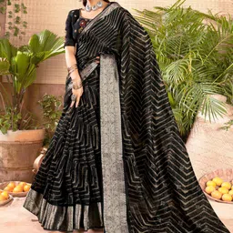 Saree mall Woven Design Zari Sarees image 1