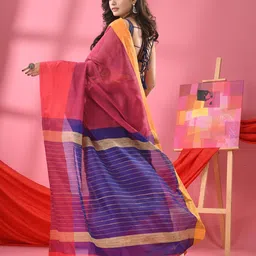 Angoshobha Ethnic Half & Half Saree image 3