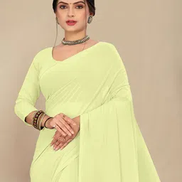 STAVA CREATION Pure Georgette Saree image 4