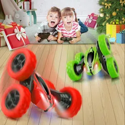 joyhub Stunt Car 50 Mtrs Range 4WD RC Car with LED Headlights image 2