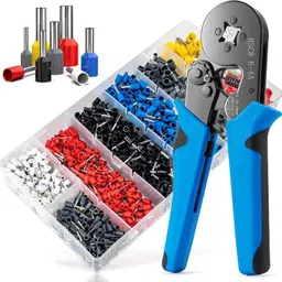 mforall MA-9 Wire Crimping Tool Kit with 1200pcs Ferrule Wire Manual Crimper-picture-16