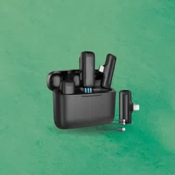 clairbell J13 Wireless Microphone, Noise Reduction Lapel Mic For Vlogging and YouTubeC165 Microphone image 1