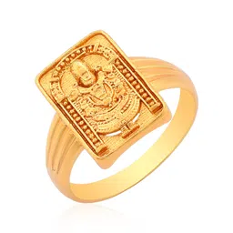 morir Tirupati Balaji Venkateshwara Gold Plated Brass Hindu Religion God Finger Ring Brass Gold Plated Ring-picture-21