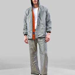 lux venus Solid Men Rain Suit image 3