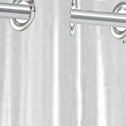 Kuber Industries Transparent Sheer PVC AC Curtain image 3