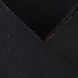 Peter England Men Black Solid Pocket Square image 4