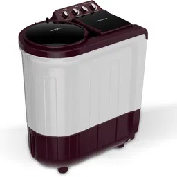 whirlpool 7 kg Semi Automatic Top Load Maroon image 2