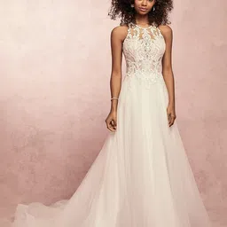 LULU & SKY Self Design Maxi Dress-picture-27