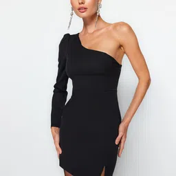 Trendyol One Shoulder Bodycon Mini Dress-picture-23