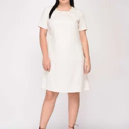 LastInch Women White A-Line Dress-picture-21