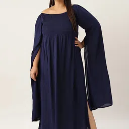 theRebelinme Women Plus Size Off-Shoulder Smocked Maxi Dress-picture-14