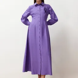 Trendyol Women Shirt Maxi Dress-picture-11